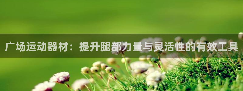 好博体育官网下载招商电话：广场运动器材：提升腿部力量与灵活性